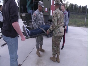 Tacoma-Area High School Students Visit JBLM
