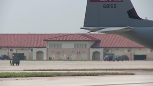 SABER JUNCTION 16 - C-130's and C-17's Takeoff 1