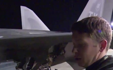 F-22 Raptors Arrive In Europe