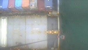 Coast Guard overcomes weather, medevacs man suffering with stomach pains