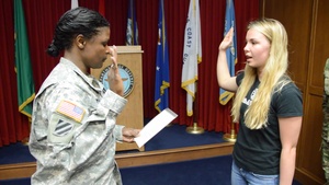 BG Martin enlists female
