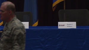 B-Roll of Professional Development Day for ANG enlisted