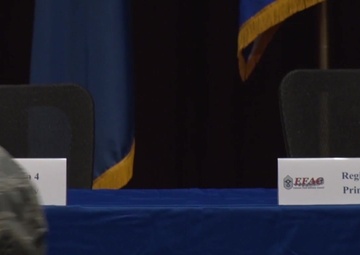 B-Roll of Professional Development Day for ANG enlisted