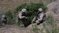 Marines attack through squad-level range