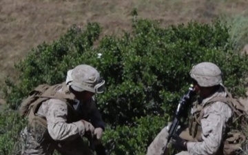 Marines attack through squad-level range