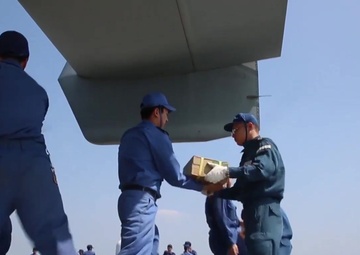 31st MEU Marines help JSDF deliver much needed supplies to Residents of Kyushu Island