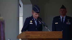 57th Wing Change of Command - Brigadier General Jeannie Leavitt