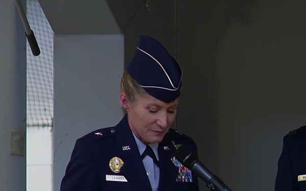 57th Wing Change of Command - Brigadier General Jeannie Leavitt