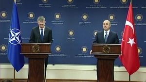 Joint Press Point by NATO Secretary General and the Turkish Foreign Affairs Minister