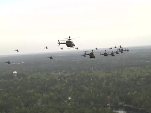 The Last Flight of the Kiowa Over Fort Bragg