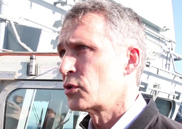 Secretary General visits Aegean Sea mission