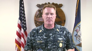 Alcohol Awareness Month message from FORCM Russ Mason
