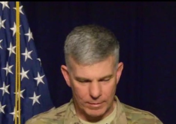 Inherent Resolve Spokesman Updates Reporters