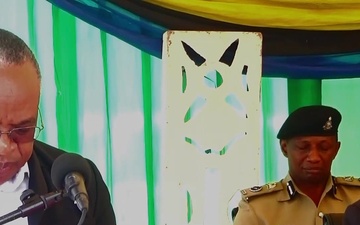 Remarks from Tanzania Min. of Tourism at Detector Canine Handover Ceremony, Dar Es Salaam