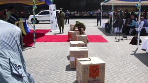 USCBP Canine Detector Hand-Over Ceremony