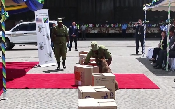 USCBP Canine Detector Hand-Over Ceremony
