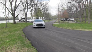 Keep a safe speed in Corps campgrounds