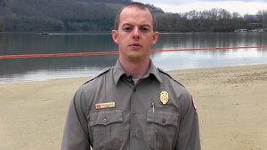 Supervise children when visiting Corps beaches