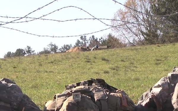 55th Signal Company Conduct Squad Live Fire Exercises
