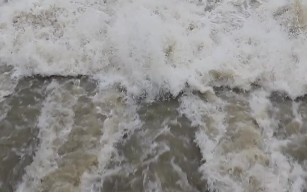 Addicks flood gate