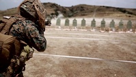 Marines execute dynamic shooting to improve marksmanship skills
