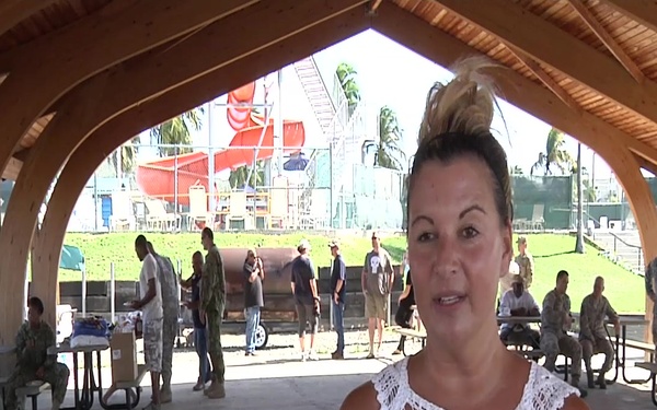 GTMO 24 hour walk and Victim Advocate Appreciation cookout