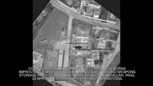 Apr 24: Coalition strike destroys Da’esh VBIED factory near Sultan Abdallah, Iraq