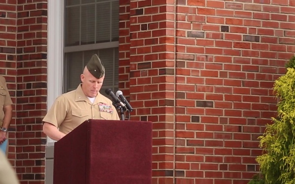 Marine Corps Base Camp Lejeune’s 75th Anniversary Ceremony B-Roll