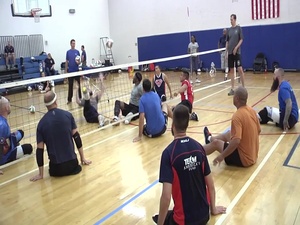 B-Roll Package - Team U.S. Seated Volleyball Team Enjoys Day 1 of Final 2 Practices Before 2016 Invictus