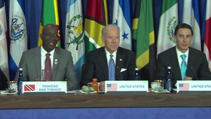U.S. Caribbean Central American Energy Summit: Caribbean Head of Delegation Meeting and Spray with VPOTUS