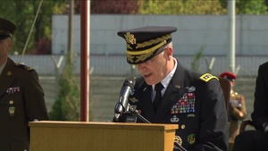 SACEUR General Scaparrotti Remarks at SACEUR Change of Command Ceremony