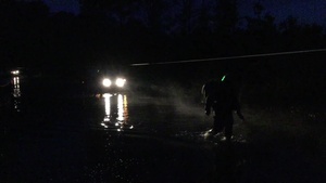2016 Army Reserve Best Warrior Competition Water Crossing Dark