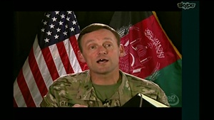 Resolute Support Spokesman Briefs Reporters