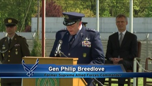 Air Force Report: Supreme Allied Commander Europe Change of Command