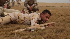Iraqi Soldiers Conduct Individual Movement Training