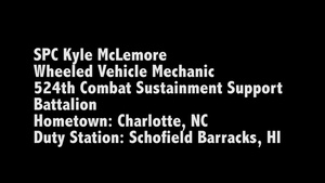 Spc. Kyle McLemore