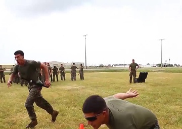U.S. Marines Feel the Burn During Non-Lethal Weapons Training