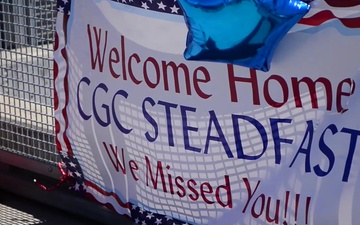 USCGC Steadfast returns from 59-day patrol