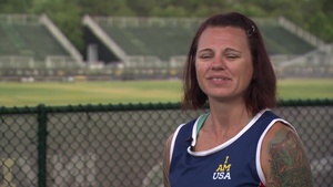 Gold Medalist on Marine Fighting Spirit