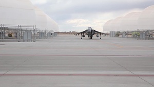 VMA-211 Last AV-8B Harrier Flight