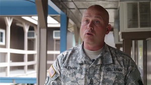 Command Sgt. Maj. Hileman Interview