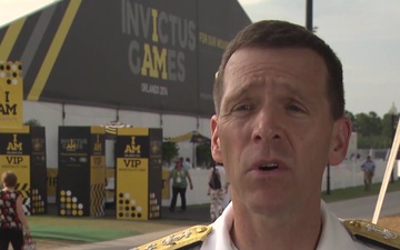 CNIC on Invictus Games 2016 and Navy Wounded Warrior - Safe Harbor program