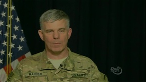 Inherent Resolve Spokesman Briefs Reporters