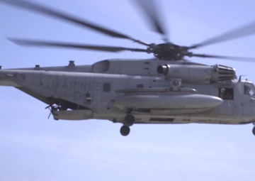 B-roll of 11th Marine Expeditionary Unit's MEUEX