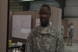 Soldier Excels at Training