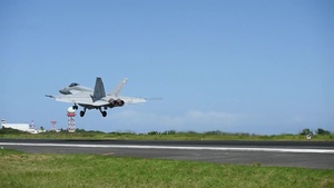Iwo To Field Carrier Landing Practice