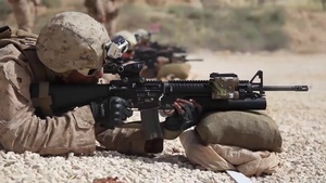 Jordanian Armed Forces QRF and US Marines zero M-4s at KASOTC