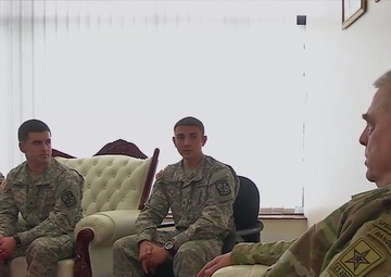 ALFS 16:  Cadets meet Army Chief of Staff