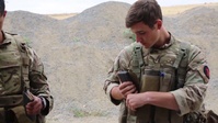 1st Air Naval Gunfire Liaison Company and British Royal Commandos conduct small arms training