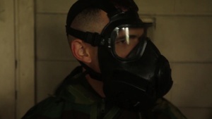 CBRN: 3rd Maintenance Battalion trains in the Gas Chamber